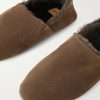 Plush-Lined Suede Slippers - CU Plush-Lined Suede Slippers - CU