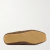 Plush-Lined Suede Slippers - E1 Plush-Lined Suede Slippers - E1