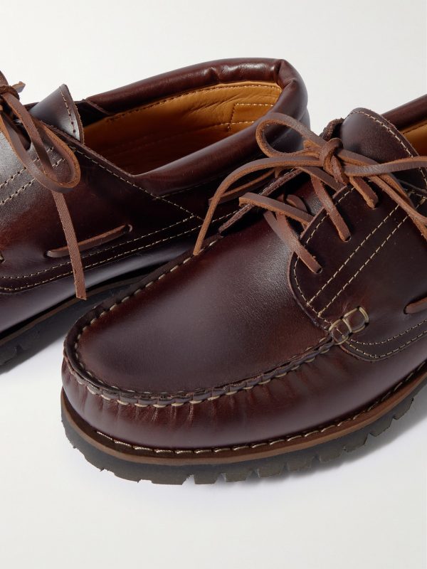 Leather Boat Shoes - CU Leather Boat Shoes - CU