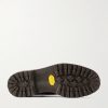Commander Shearling-Lined Leather Lace-Up Boots - E1 Commander Shearling-Lined Leather Lace-Up Boots - E1