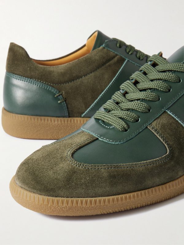 Ansel Suede and Leather Sneakers - CU