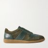 Ansel Suede and Leather Sneakers