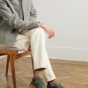 Ansel Suede and Leather Sneakers - OU