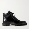 Jacques Glossed-Leather Hiking Boots Jacques Glossed-Leather Hiking Boots