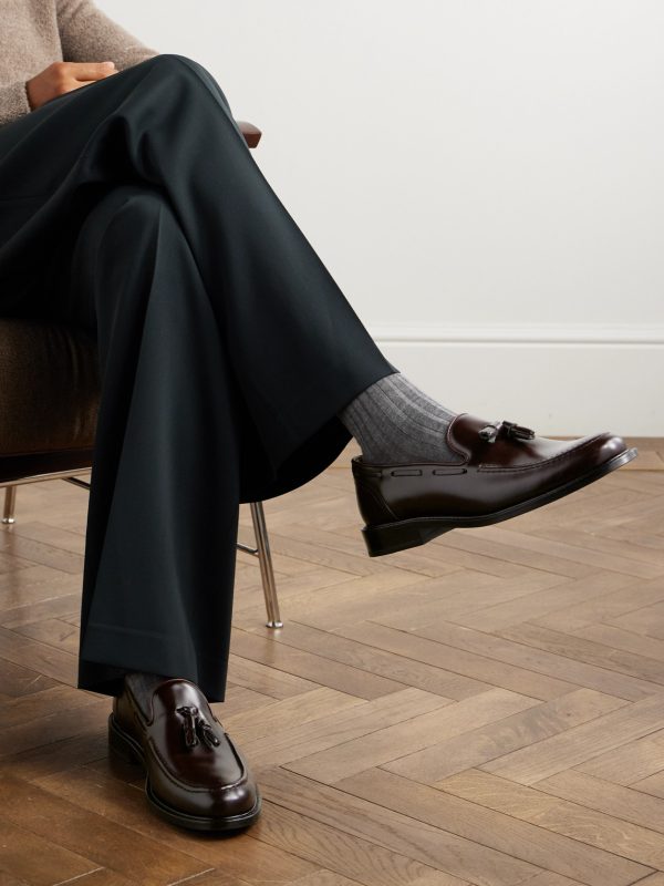Olie Tasselled Leather Loafers - OU Olie Tasselled Leather Loafers - OU