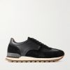 Carlos Suede and Leather Sneakers Carlos Suede and Leather Sneakers