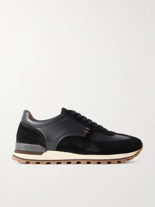 Carlos Suede and Leather Sneakers Carlos Suede and Leather Sneakers