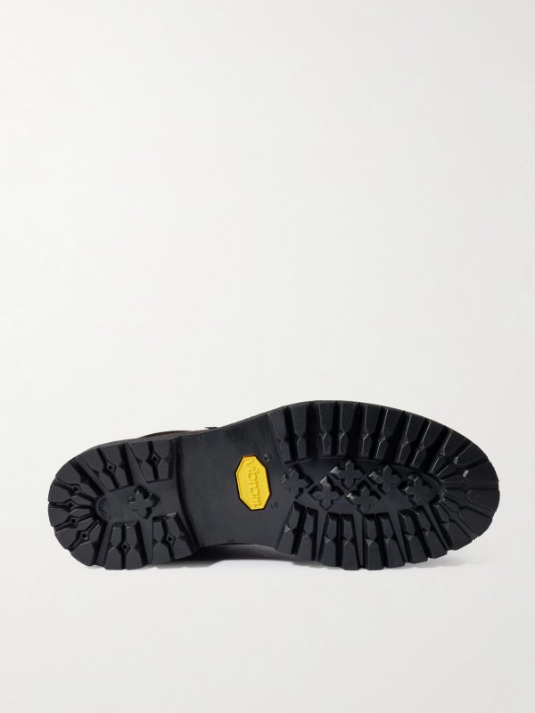 Suede Lace-Up Boots - E1