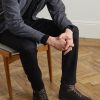 Suede Lace-Up Boots - OU