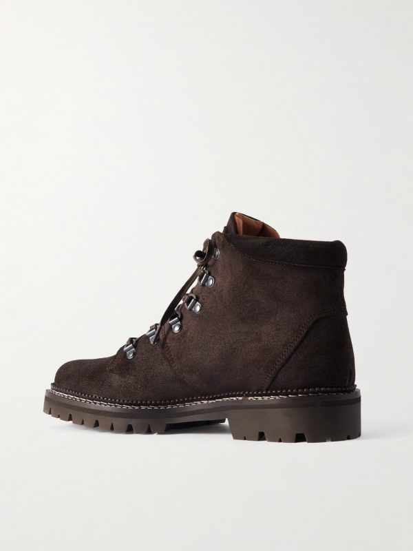 Jacques Suede Hiking Boots - BK Jacques Suede Hiking Boots - BK