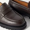 Jacques Full-Grain Leather Penny Loafers - CU