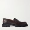 Jacques Full-Grain Leather Penny Loafers