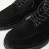 Commander Shearling-Lined Suede Lace-Up Boots - CU