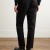 Edward Straight-Leg Cotton-Twill Cargo Trousers - BK Edward Straight-Leg Cotton-Twill Cargo Trousers - BK