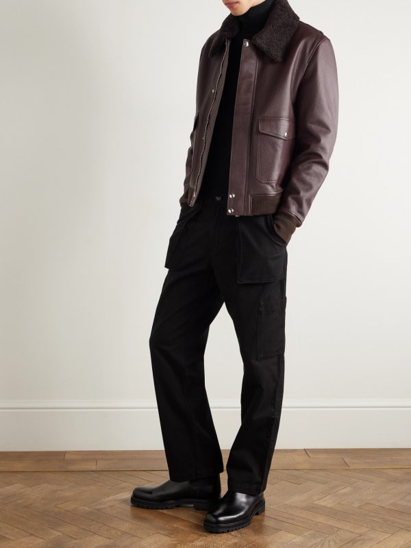 Edward Straight-Leg Cotton-Twill Cargo Trousers - OU Edward Straight-Leg Cotton-Twill Cargo Trousers - OU