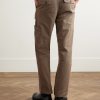 Edward Straight-Leg Cotton-Twill Cargo Trousers - BK