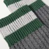 Striped Ribbed Cotton-Blend Socks - CU