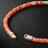 Heishi 14-Karat Gold, Sterling Silver and Shell Beaded Bracelet - BK