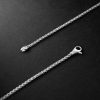 Icon 50 Sterling Silver Pendant Necklace - BK Icon 50 Sterling Silver Pendant Necklace - BK