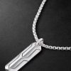 Icon 50 Sterling Silver Pendant Necklace - CU Icon 50 Sterling Silver Pendant Necklace - CU