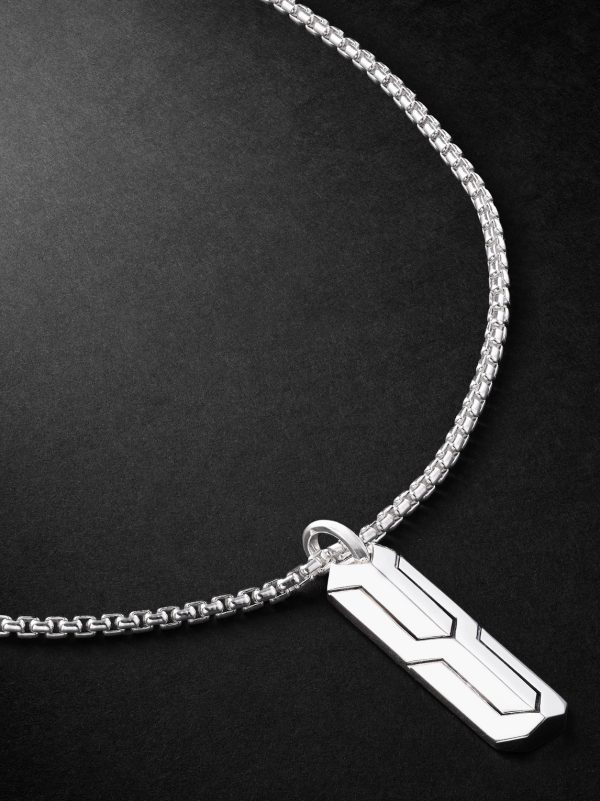 Icon 50 Sterling Silver Pendant Necklace Icon 50 Sterling Silver Pendant Necklace