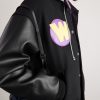 Logo-Appliquéd Panelled Melton Wool-Blend Jacket - CU