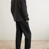 Straight-Leg Twill Trousers - BK