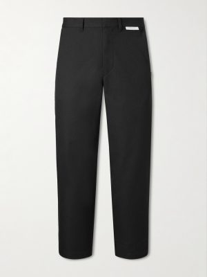 Straight-Leg Twill Trousers Straight-Leg Twill Trousers