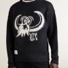 Logo-Intarsia Woven Sweater - FR
