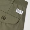 Straight-Leg Pleated Cotton Trousers - CU Straight-Leg Pleated Cotton Trousers - CU