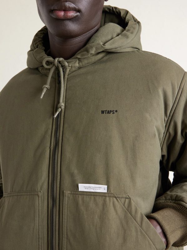 Padded Cotton-Canvas Zip-Up Hooded Jacket - CU Padded Cotton-Canvas Zip-Up Hooded Jacket - CU