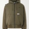 Padded Cotton-Canvas Zip-Up Hooded Jacket Padded Cotton-Canvas Zip-Up Hooded Jacket
