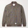 Checked Shell Jacket Checked Shell Jacket
