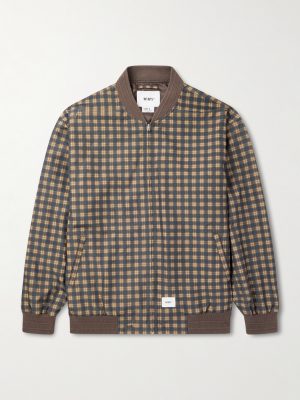 Checked Shell Jacket Checked Shell Jacket