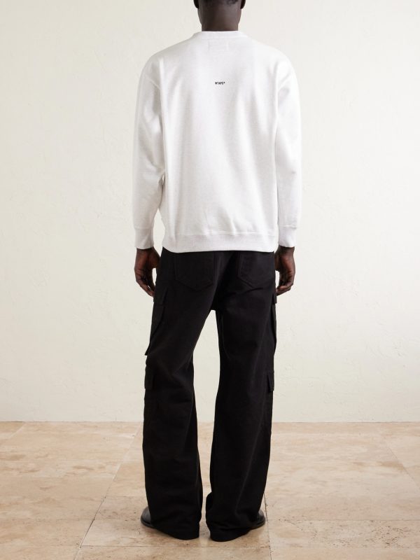 Cotton-Fleece Sweatshirt - BK