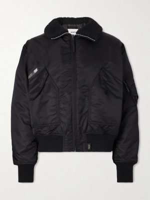Padded Fleece-Trimmed Shell Jacket Padded Fleece-Trimmed Shell Jacket