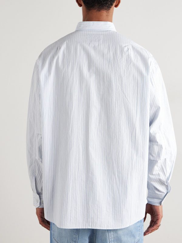 Striped Cotton Shirt - BK Striped Cotton Shirt - BK