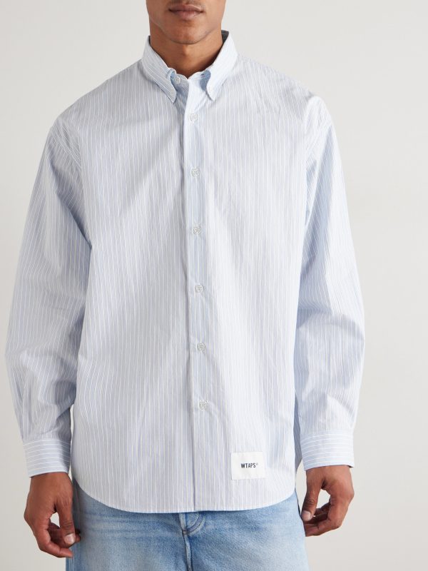 Striped Cotton Shirt - FR Striped Cotton Shirt - FR