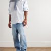 Striped Cotton Shirt - OU Striped Cotton Shirt - OU