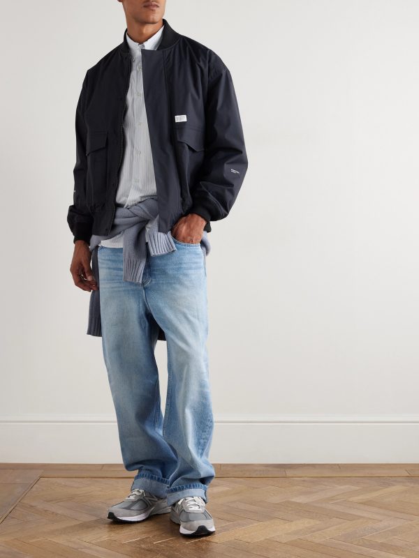 Logo-Appliquéd PERTEX® Nylon-Taffeta Jacket - OU Logo-Appliquéd PERTEX® Nylon-Taffeta Jacket - OU