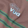 Waffle-Knit Trimmed Logo-Embroidered Striped Cotton-Jersey T-Shirt - CU
