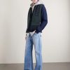 Evasion Fringed Knitted Scarf - CU