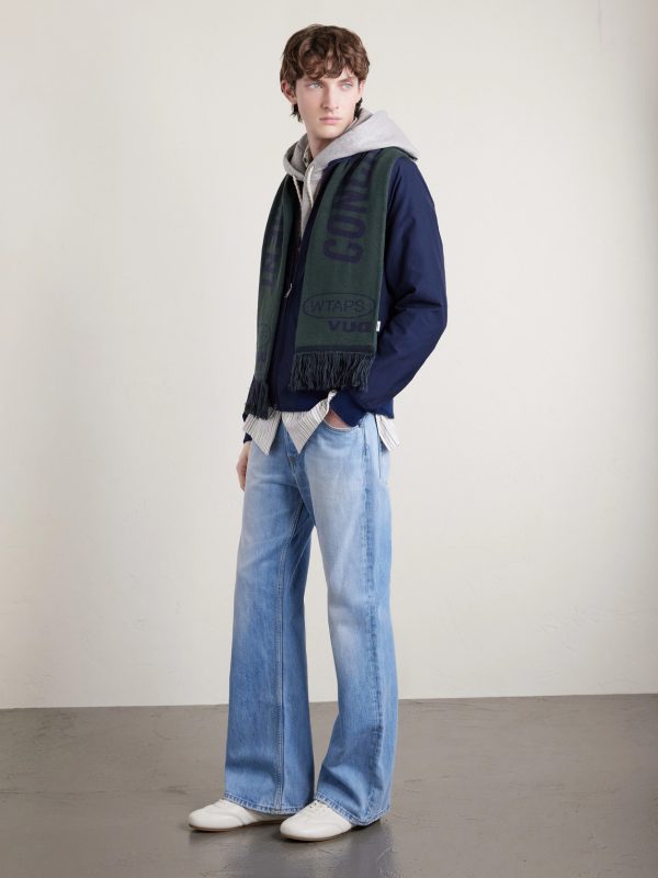 Evasion Fringed Knitted Scarf - CU