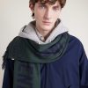Evasion Fringed Knitted Scarf - OU