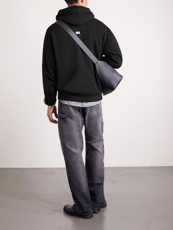 Aon Logo-Appliquéd Cotton-Jersey Hoodie - BK Aon Logo-Appliquéd Cotton-Jersey Hoodie - BK