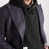 Aon Logo-Appliquéd Cotton-Jersey Hoodie - CU Aon Logo-Appliquéd Cotton-Jersey Hoodie - CU