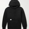 Aon Logo-Appliquéd Cotton-Jersey Hoodie Aon Logo-Appliquéd Cotton-Jersey Hoodie
