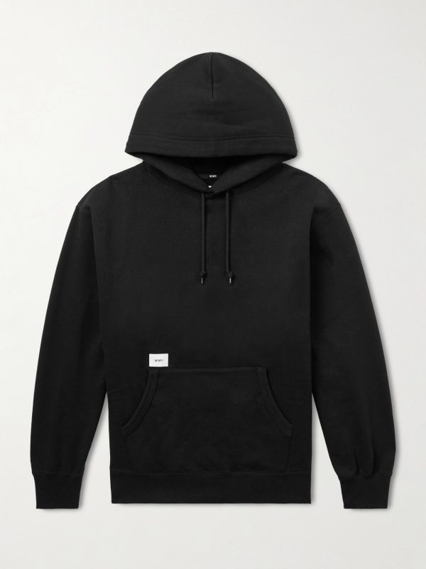 Aon Logo-Appliquéd Cotton-Jersey Hoodie Aon Logo-Appliquéd Cotton-Jersey Hoodie