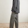 Crumb Houndstooth Flannel Shirt - BK