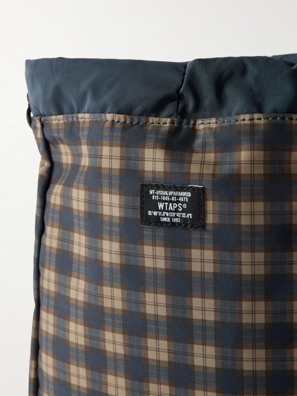 Checked Shell Messenger Bag - CU Checked Shell Messenger Bag - CU